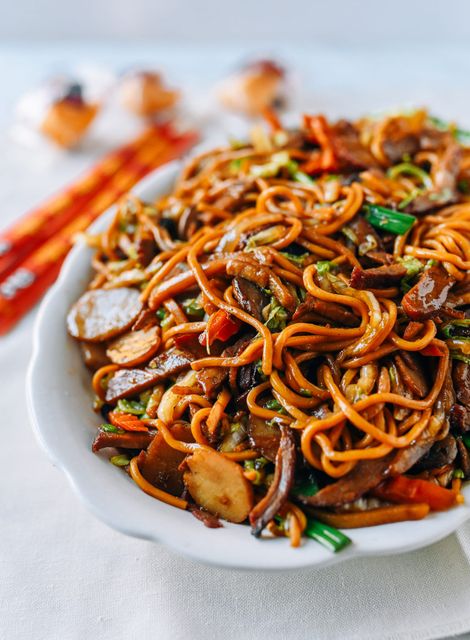 Lo Mein (1/4 portions)