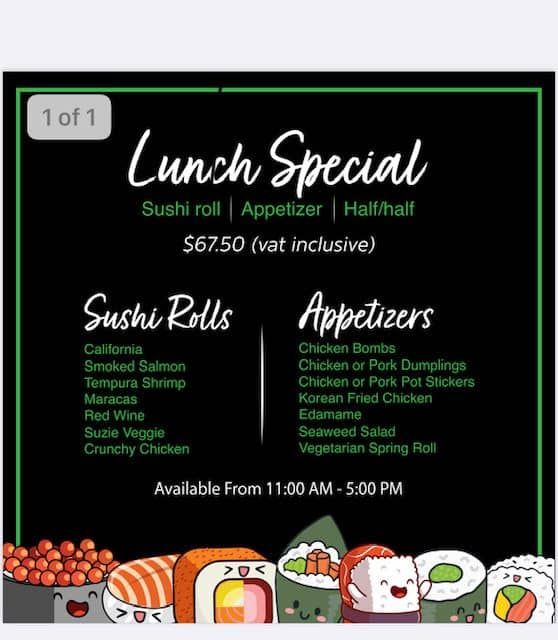 Lunch Specials