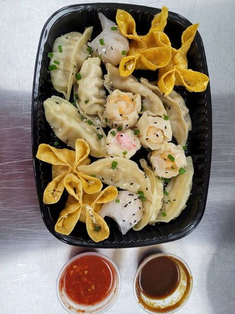 Chinese Dumplings (Dim Sum Menu)